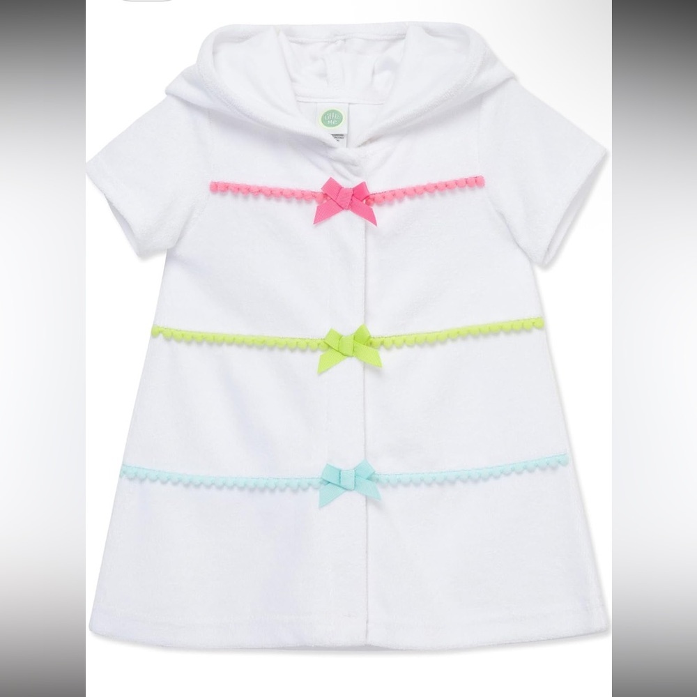 Little Me Terry Cloth Robe/ Swimsuit Cover Up